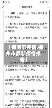 【梅洲市疫情,梅州市最新疫情报告】-第1张图片