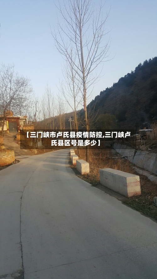 【三门峡市卢氏县疫情防控,三门峡卢氏县区号是多少】-第2张图片