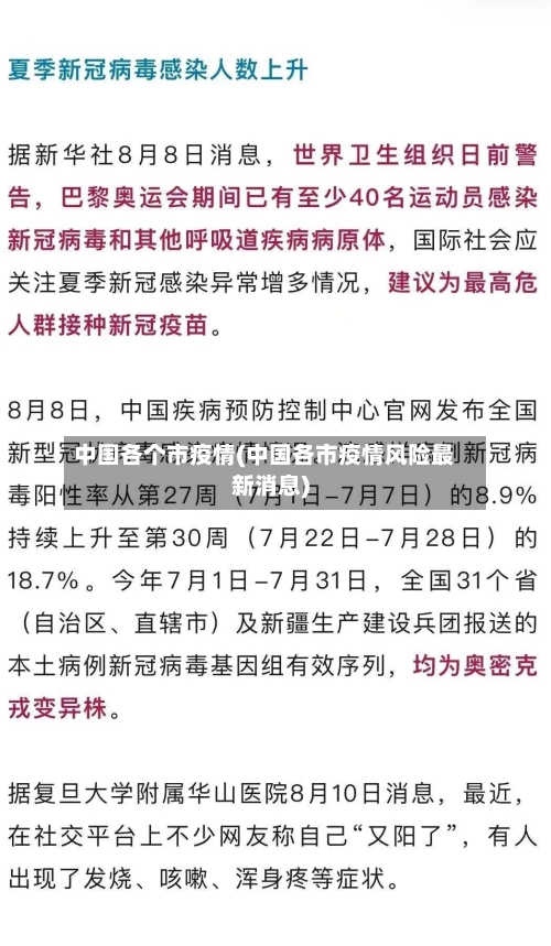 中国各个市疫情(中国各市疫情风险最新消息)-第3张图片