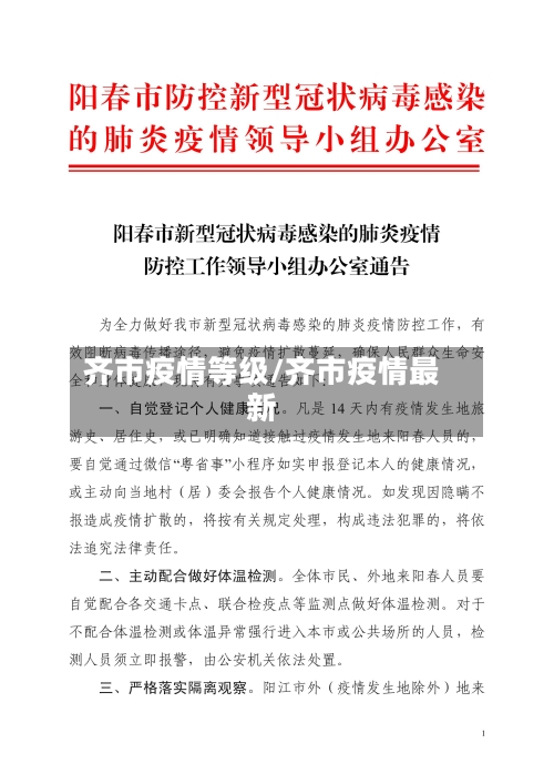 齐市疫情等级/齐市疫情最新-第2张图片