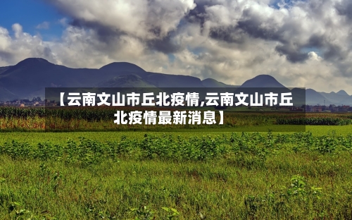 【云南文山市丘北疫情,云南文山市丘北疫情最新消息】-第2张图片