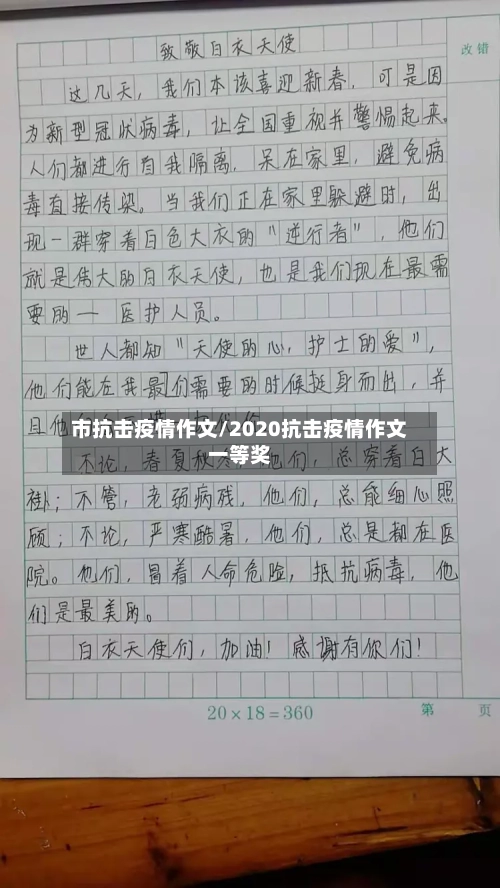 市抗击疫情作文/2020抗击疫情作文一等奖-第1张图片