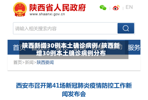 陕西新增30例本土确诊病例/陕西新增30例本土确诊病例分布-第3张图片