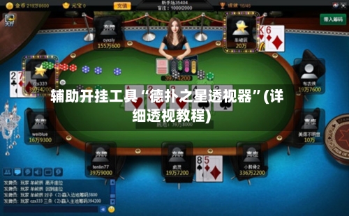 辅助开挂工具“德扑之星透视器	”(详细透视教程)-第2张图片