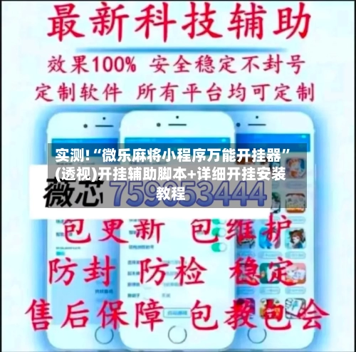 实测!“微乐麻将小程序万能开挂器”(透视)开挂辅助脚本+详细开挂安装教程-第1张图片