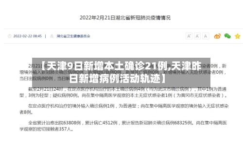 【天津9日新增本土确诊21例,天津昨日新增病例活动轨迹】-第1张图片