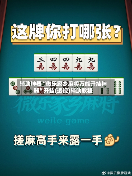 辅助神器“微乐家乡麻将万能开挂神器”开挂(透视)辅助教程-第1张图片