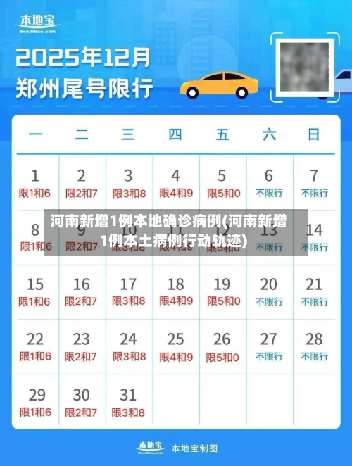 河南新增1例本地确诊病例(河南新增1例本土病例行动轨迹)-第1张图片