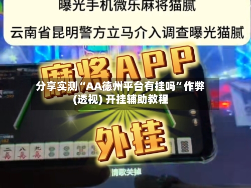 分享实测“AA德州平台有挂吗	”作弊(透视) 开挂辅助教程-第2张图片