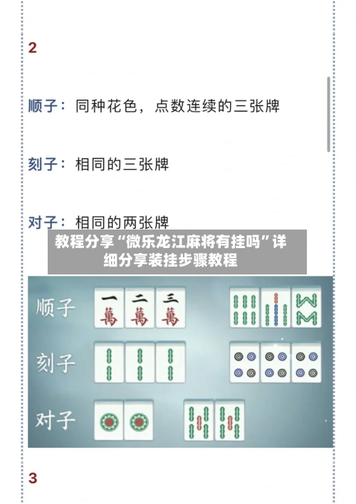 教程分享“微乐龙江麻将有挂吗	”详细分享装挂步骤教程-第1张图片