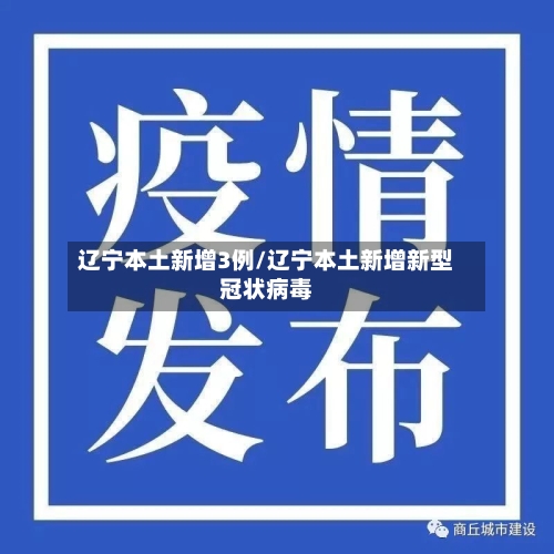 辽宁本土新增3例/辽宁本土新增新型冠状病毒-第1张图片
