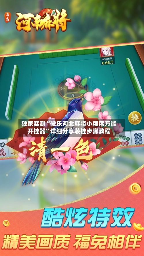 独家实测“微乐河北麻将小程序万能开挂器”详细分享装挂步骤教程-第1张图片
