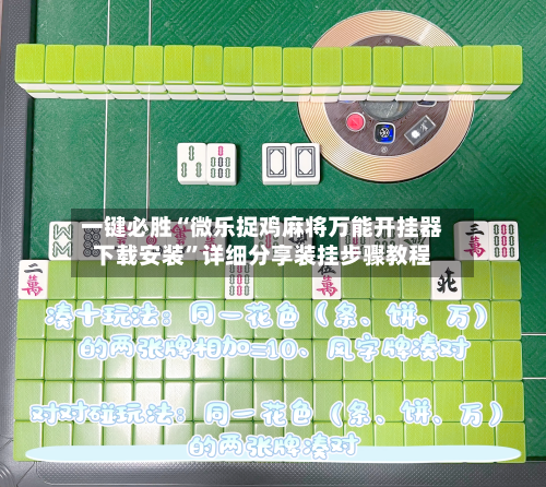 一键必胜“微乐捉鸡麻将万能开挂器下载安装”详细分享装挂步骤教程-第2张图片