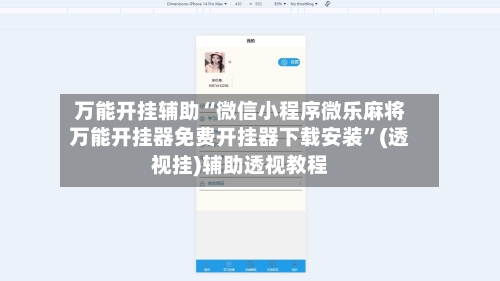 万能开挂辅助“微信小程序微乐麻将万能开挂器免费开挂器下载安装”(透视挂)辅助透视教程-第2张图片