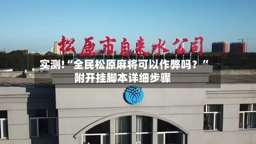 实测!“全民松原麻将可以作弊吗？”附开挂脚本详细步骤-第3张图片