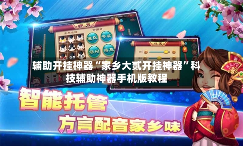 辅助开挂神器“家乡大贰开挂神器”科技辅助神器手机版教程-第1张图片