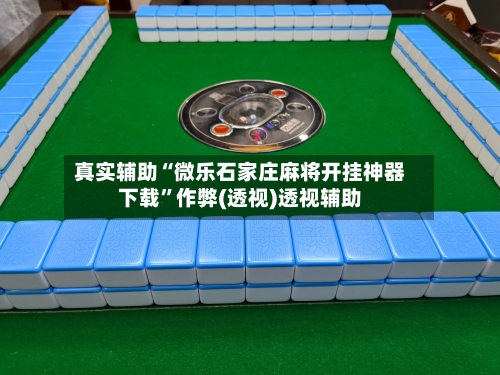 真实辅助“微乐石家庄麻将开挂神器下载”作弊(透视)透视辅助-第2张图片