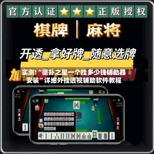 实测!“德扑之星一个挂多少钱辅助器安装	”详细外挂透视辅助软件教程-第2张图片