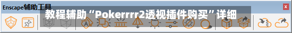 教程辅助“Pokerrrr2透视插件购买	”详细分享装挂步骤教程-第1张图片