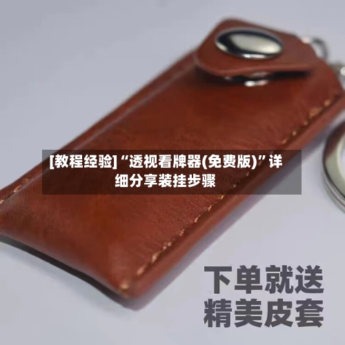 [教程经验]“透视看牌器(免费版)	”详细分享装挂步骤-第1张图片