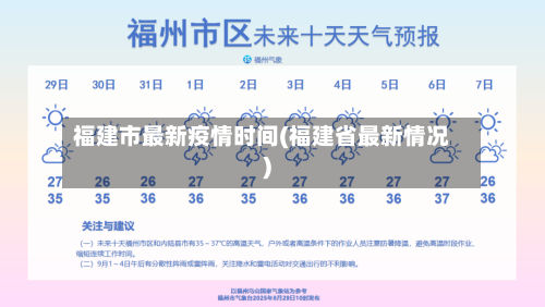 福建市最新疫情时间(福建省最新情况)-第1张图片