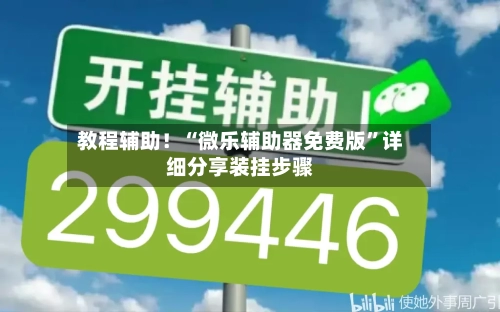 教程辅助！“微乐辅助器免费版”详细分享装挂步骤-第1张图片