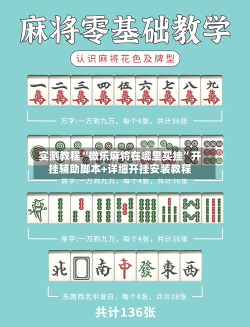 实测教程“微乐麻将在哪里买挂	”开挂辅助脚本+详细开挂安装教程-第1张图片